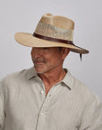 Florence | Mens Wide Brim Firm Straw Sun Hat