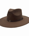 Granger | Womens Faux Suede Rancher Fedora Hat