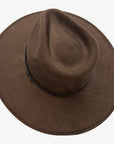 Granger | Womens Faux Suede Rancher Fedora Hat
