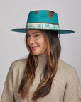 Grid | Womens Felt Fedora Hat