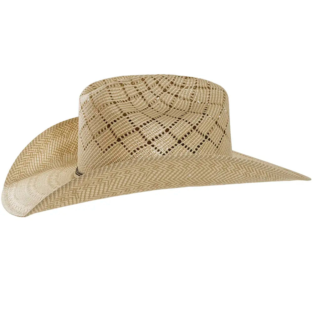 Gunman Women Straw Cowboy Hat Side View