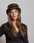 Hampton | Womens Leather Top Hat