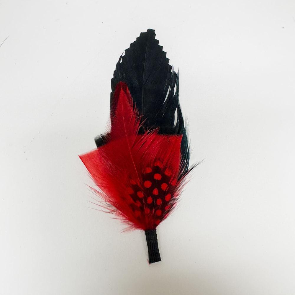 Jubilee Feather Hat Band Accessory Front View