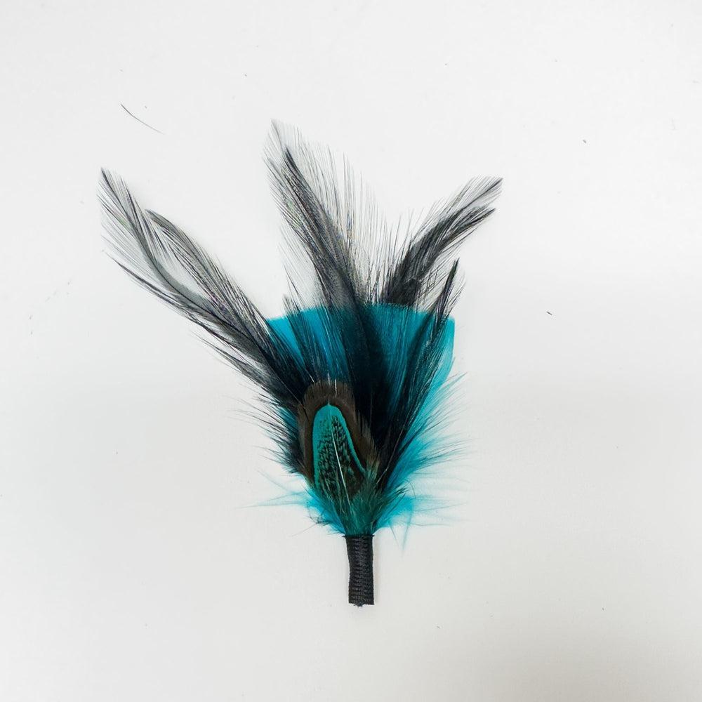 Peacock Plumage Hat Feathers