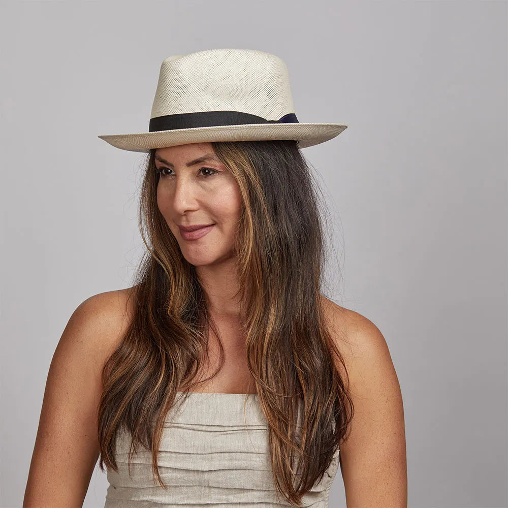 Ibiza | Womens Straw Fedora Hat