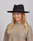 Jawa | Womens Wide Brim Felt Fedora Hat
