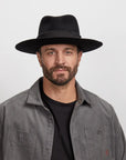 Jawa | Mens Wide Brim Felt Fedora Hat