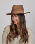 Jawa | Womens Wide Brim Felt Fedora Hat