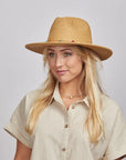 Jewel | Womens Sun Hat with Bead Trim