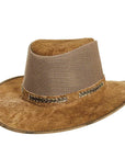 Journey Mens Sun Hat Mesh Angled View