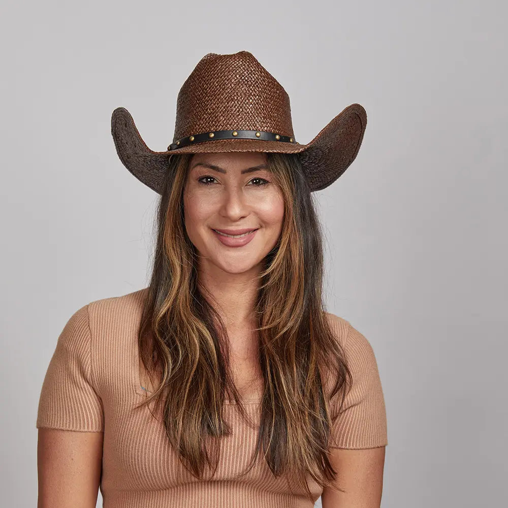 Koda | Womens Brown Straw Cowgirl Hat