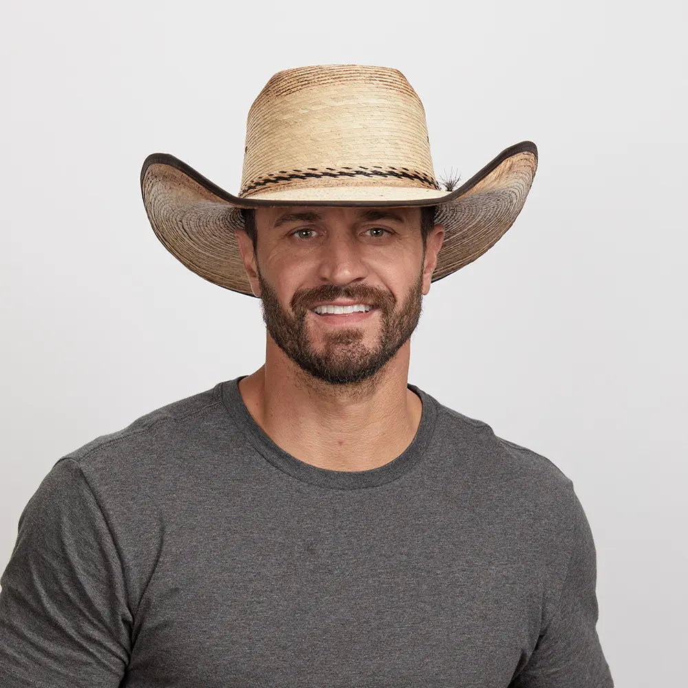 Laredo | Mens Straw Palm Cowboy Hat