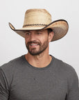 Laredo | Mens Straw Palm Cowboy Hat