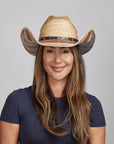 Liberty | Womens Mexican Palm Straw Cowboy Hat