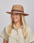 Lisbon | Womens Polybraid Straw Sun Hat