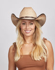 Lucas | Womens Mexican Palm Cowgirl Hat