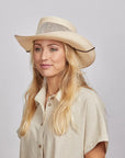 Madrid | Womens Wide Brim Firm Straw Gambler Hat