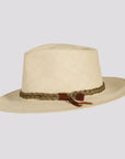 Manta Natural Straw Sun Hat AmericanHat Makers Side View