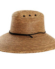Marlin Cocoa Sun Straw Side View