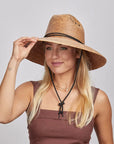 Marlin | Womens Wide Brim Straw Sun Hat