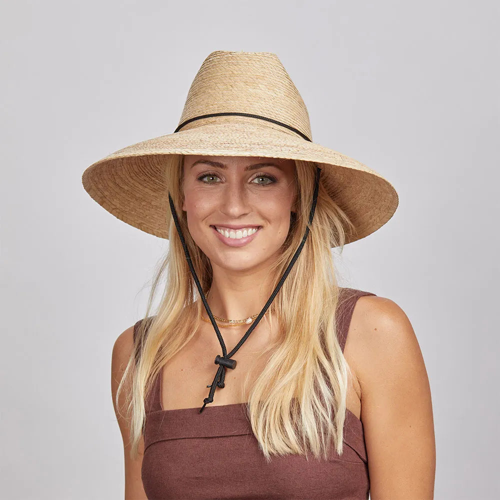 Marlin Womens Wide Brim Straw Sun Hat – American Hat Makers