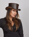 Marlow | Womens Leather Top Hat