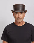 Marlow | Mens Leather Top Hat