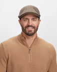 Mikey | Mens Newsboy Flat Cap