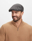 Mikey | Mens Newsboy Flat Cap