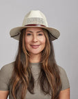 Milan | Womens Firm Straw Fedora Hat