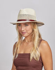 Milan | Womens Straw Fedora Hat