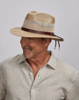 Milan | Mens Firm Straw Fedora Hat