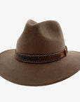 Moab | Mens Crushable Wool Felt Safari Hat with Leather Band