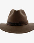 Moab | Mens Crushable Wool Felt Safari Hat with Leather Band