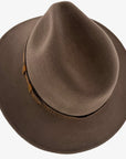 Moab | Mens Crushable Wool Felt Safari Hat with Leather Band