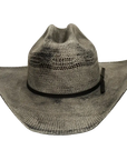 moonwalk mens grey straw cowboy front view
