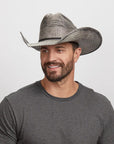 Moonwalk | Mens Bangora Straw Cowboy Hat