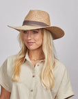 Morgan | Womens Wide Brim Straw Sun Hat
