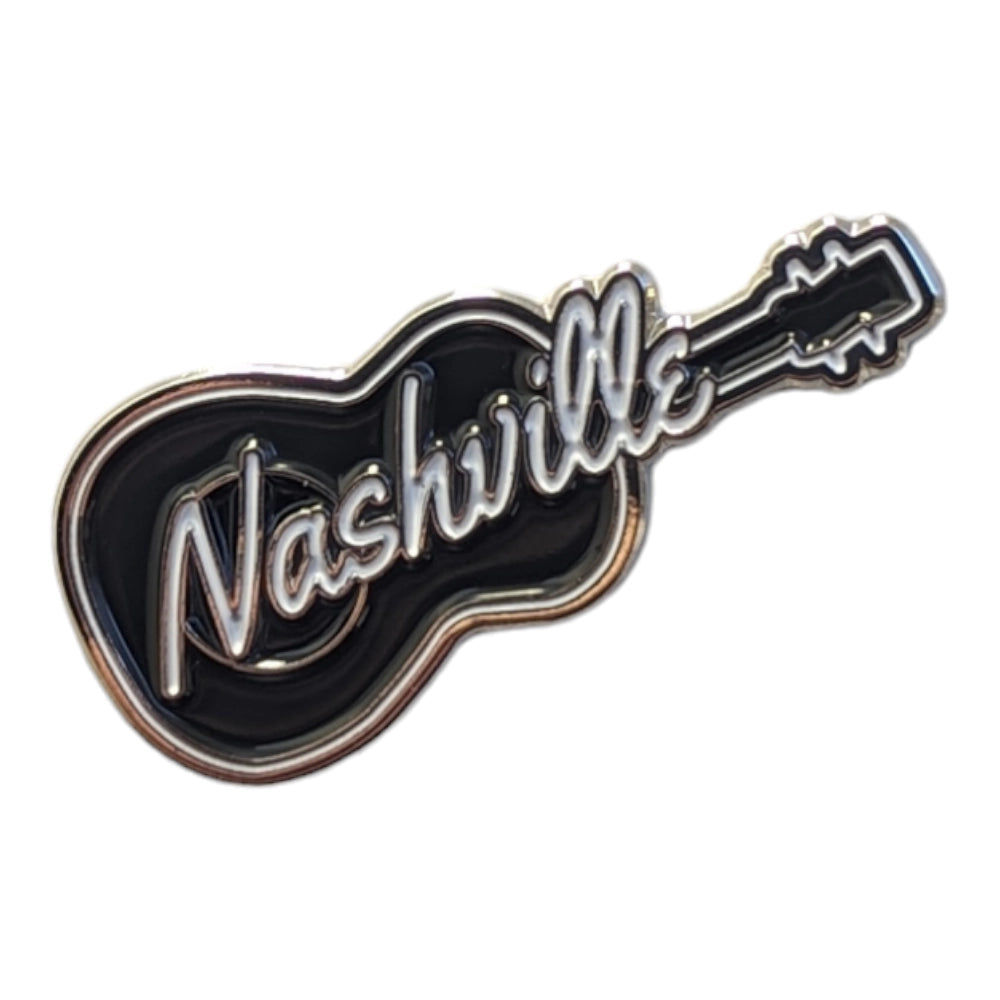 Nashville Guitar Magnetic Hat Pin