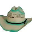 olivia womens turquoise straw cowboy hat