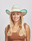 Olivia | Womens Straw Cowgirl Hat