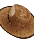 Otto Sun Straw Hat Top Angled View