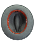 Pablo Grey Felt Fedora Inner View