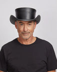 Pale Rider | Mens Leather Top Hat