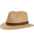 Palermo Sun Straw Hat Angled View