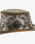 Parlor | Womens Genuine Leather Top Hat