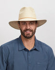 Paulo | Mens Wide Brim Straw Safari Sun Hat
