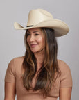 Pioneer | Womens Canvas Cotton Western Cowgirl Hat