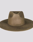 Rancher Dirty Mushroom Fedora Felt Hat American Hat Makers Front View