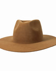 Rancher | Womens Fawn Wide Brim Felt Fedora Hat